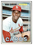 1967 Topps Baseball #210 Bob Gibson Cardinals EX-MT 518795