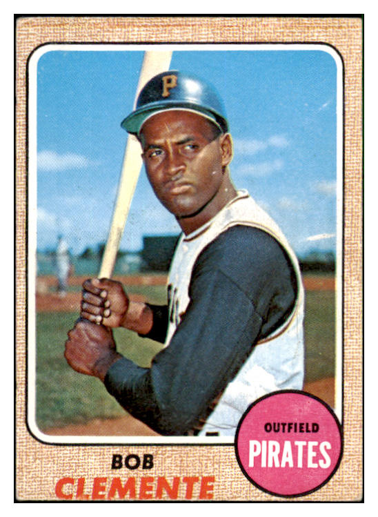 1968 Topps Baseball #150 Roberto Clemente Pirates VG-EX 518800