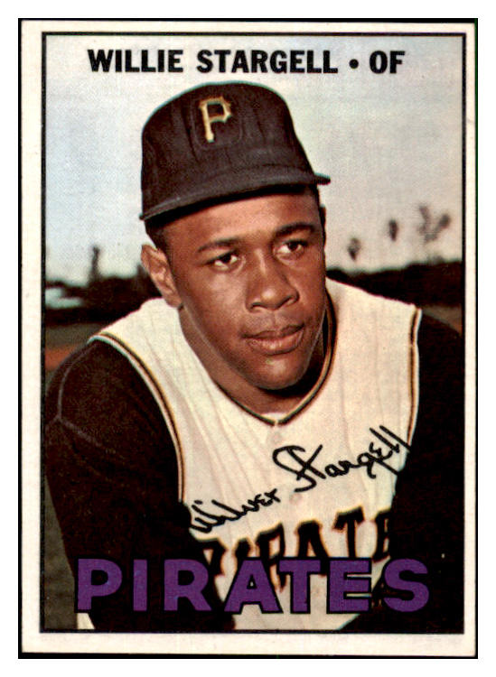 1967 Topps Baseball #140 Willie Stargell Pirates EX-MT 518804