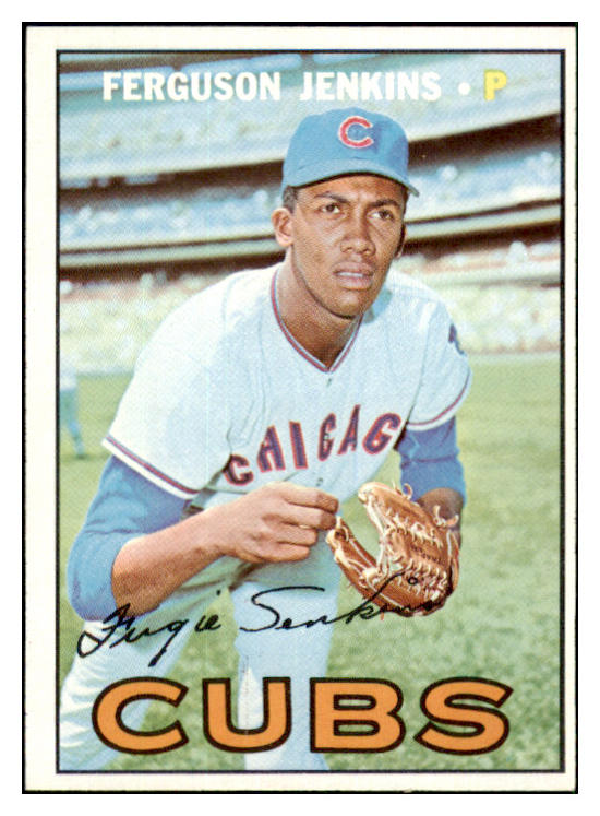 1967 Topps Baseball #333 Fergie Jenkins Cubs EX-MT 518814