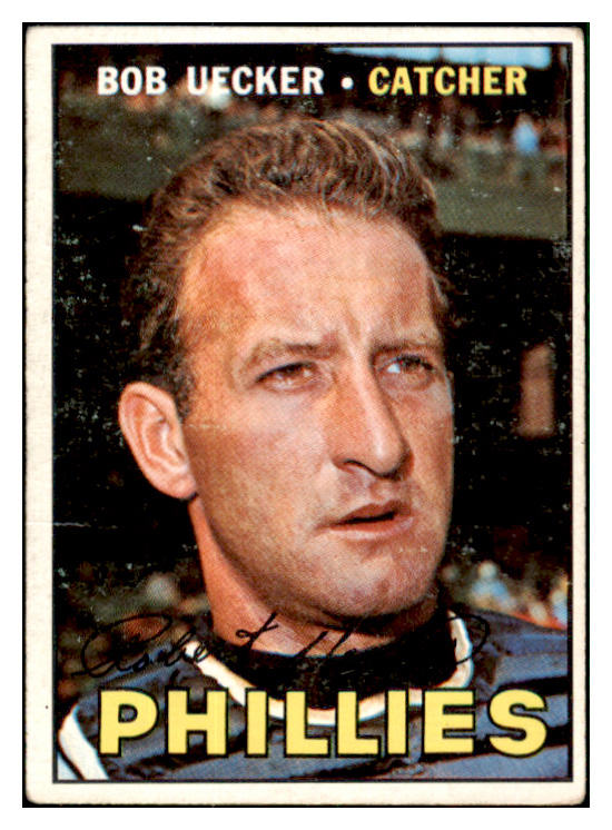 1967 Topps Baseball #326 Bob Uecker Phillies VG 518821