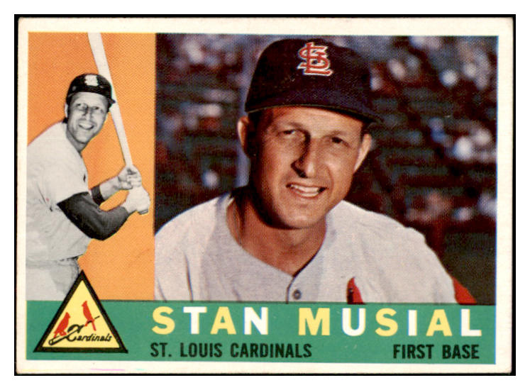 1960 Topps Baseball #250 Stan Musial Cardinals EX+/EX-MT 518859