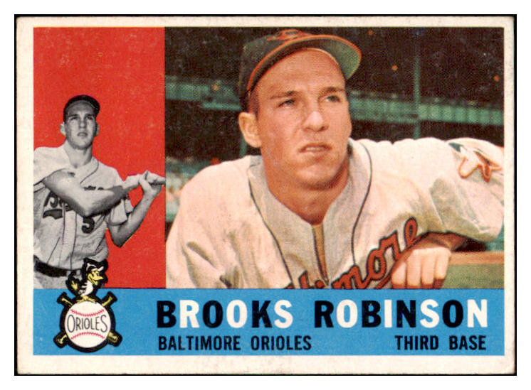 1960 Topps Baseball #028 Brooks Robinson Orioles VG-EX 518872