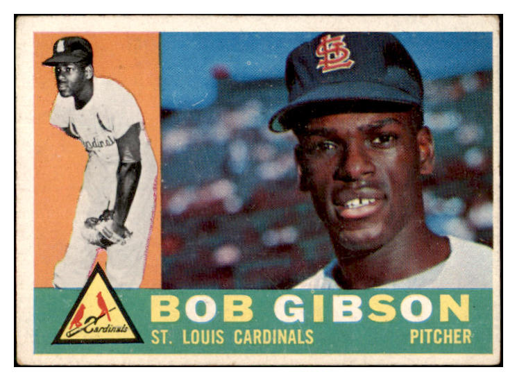 1960 Topps Baseball #073 Bob Gibson Cardinals VG-EX 518875