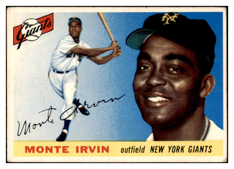 1955 Topps Baseball #100 Monte Irvin Giants VG-EX 518897