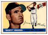 1955 Topps Baseball #001 Dusty Rhodes Giants VG-EX 518899