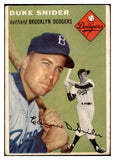 1954 Topps Baseball #032 Duke Snider Dodgers VG-EX 518901