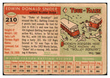 1955 Topps Baseball #210 Duke Snider Dodgers GD-VG 518930