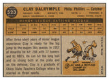 1960 Topps Baseball #523 Clay Dalrymple Phillies NR-MT 518939