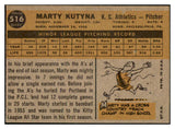 1960 Topps Baseball #516 Marty Kutyna A's NR-MT 518940