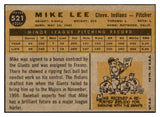 1960 Topps Baseball #521 Mike Lee Indians NR-MT 518942