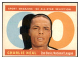 1960 Topps Baseball #556 Charlie Neal A.S. Dodgers EX 518947