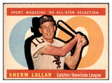 1960 Topps Baseball #567 Sherm Lollar A.S. White Sox EX 518950