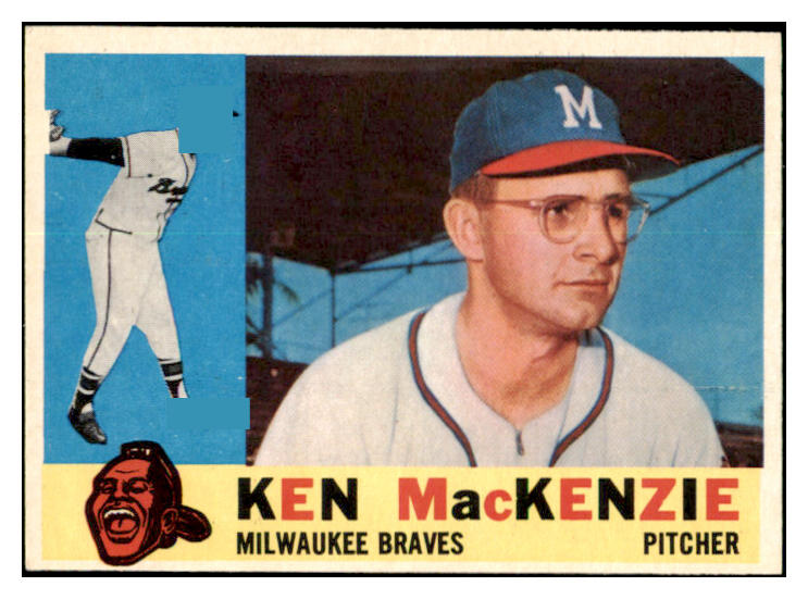 1960 Topps Baseball #534 Ken MacKenzie Braves NR-MT 518956