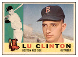 1960 Topps Baseball #533 Lou Clinton Red Sox NR-MT 518957