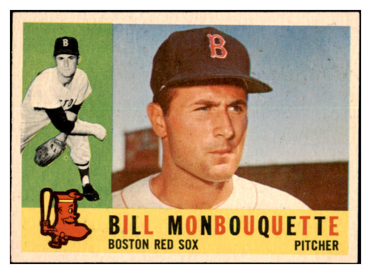 1960 Topps Baseball #544 Bill Monbouquette Red Sox NR-MT 518960