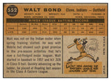 1960 Topps Baseball #552 Walt Bond Indians NR-MT 518962