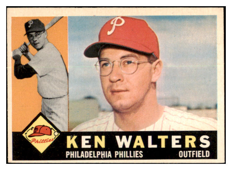 1960 Topps Baseball #511 Ken Walters Phillies NR-MT 518963