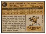 1960 Topps Baseball #507 Dick Stigman Indians NR-MT 518966