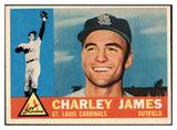 1960 Topps Baseball #517 Charley James Cardinals NR-MT 518967