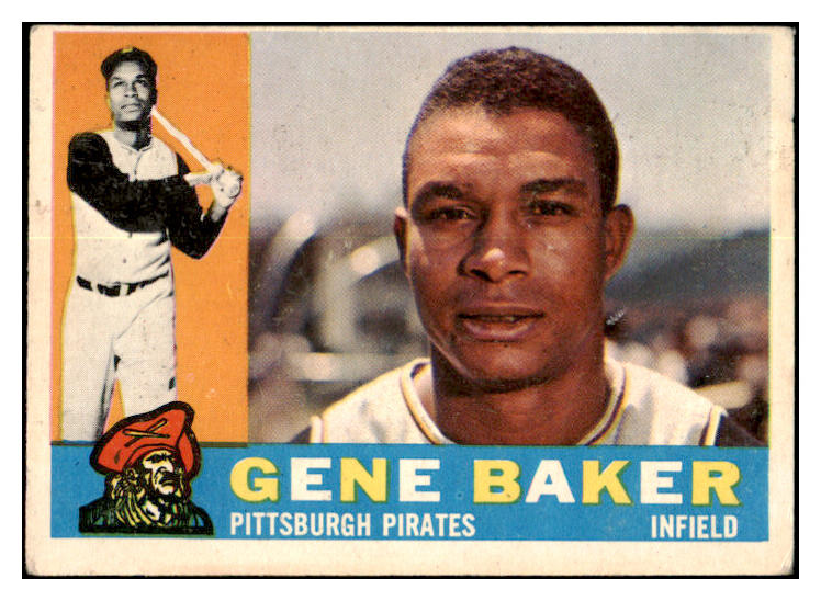 1960 Topps Baseball #539 Gene Baker Pirates VG-EX 518969