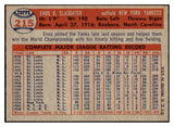 1957 Topps Baseball #215 Enos Slaughter Yankees VG-EX 518981