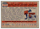 1957 Topps Baseball #212 Rocky Colavito Indians VG-EX 518983