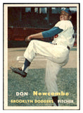 1957 Topps Baseball #130 Don Newcombe Dodgers NR-MT 518984