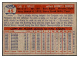 1957 Topps Baseball #045 Carl Furillo Dodgers NR-MT 518986