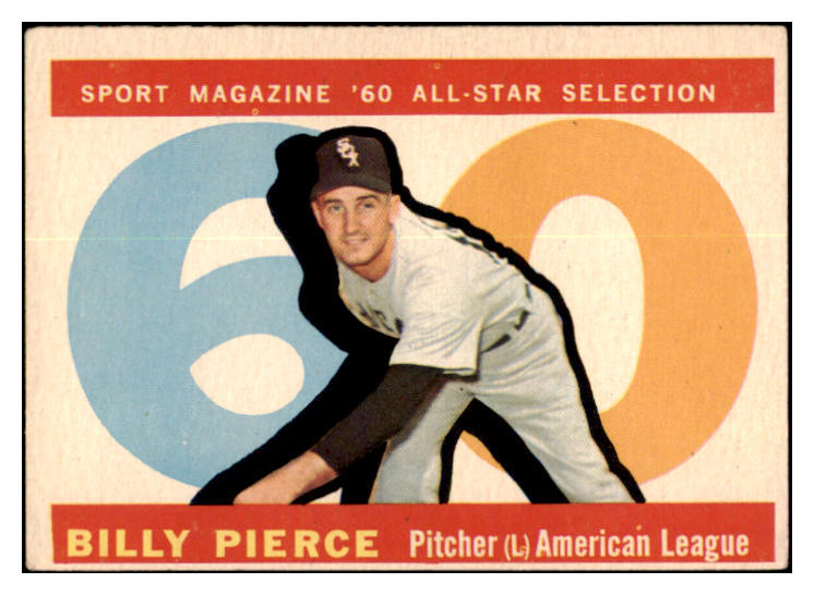 1960 Topps Baseball #571 Billy Pierce A.S. White Sox VG-EX 518989