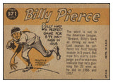 1960 Topps Baseball #571 Billy Pierce A.S. White Sox VG-EX 518989