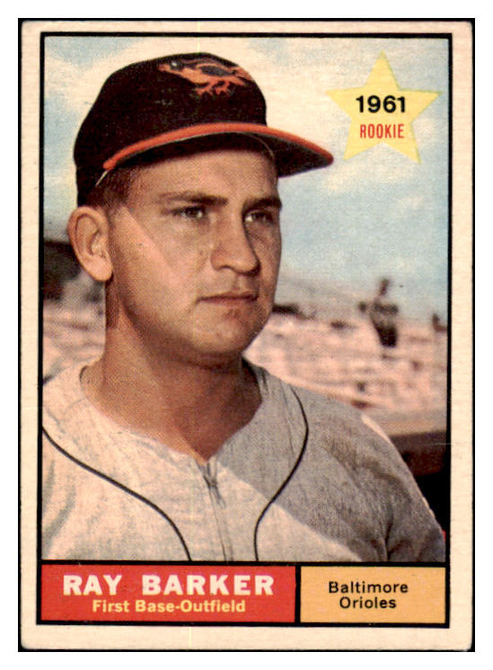 1961 Topps Baseball #428 Ray Barker Orioles VG-EX 518994