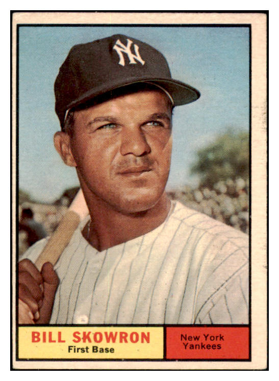 1961 Topps Baseball #371 Bill Skowron Yankees VG-EX 518996