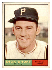 1961 Topps Baseball #001 Dick Groat Pirates EX 518997