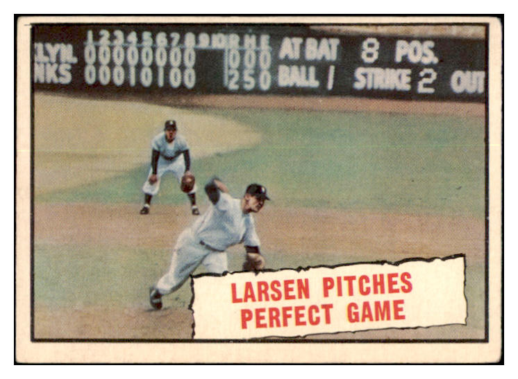 1961 Topps Baseball #402 Don Larsen IA Yankees VG-EX 519003