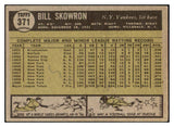 1961 Topps Baseball #371 Bill Skowron Yankees VG-EX 519005