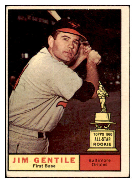 1961 Topps Baseball #559 Jim Gentile Orioles VG-EX 519018