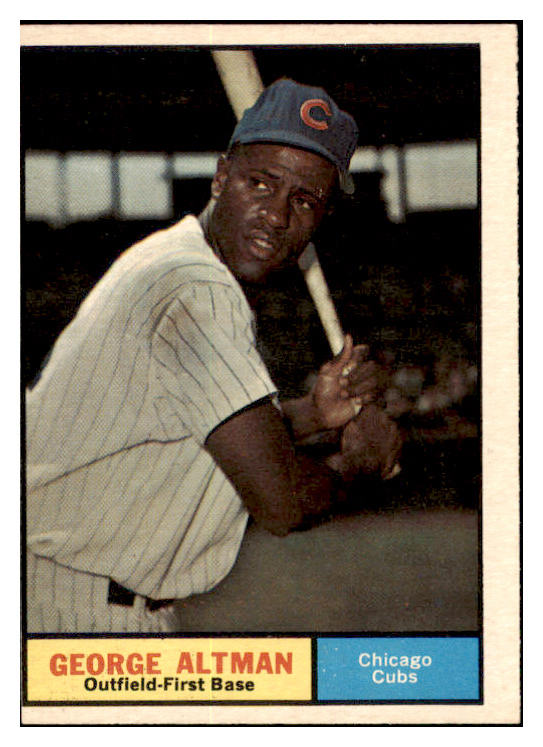 1961 Topps Baseball #551 George Altman Cubs VG-EX 519025