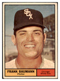1961 Topps Baseball #550 Frank Baumann White Sox VG-EX 519026