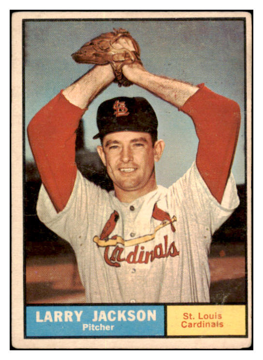 1961 Topps Baseball #535 Larry Jackson Cardinals VG-EX 519046