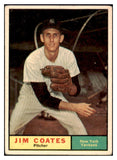 1961 Topps Baseball #531 Jim Coates Yankees VG-EX 519049