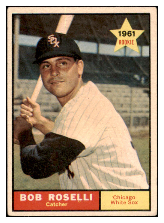 1961 Topps Baseball #529 Bob Roselli White Sox VG-EX 519051