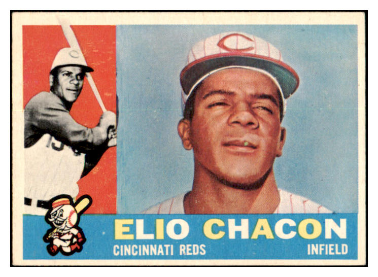 1960 Topps Baseball #543 Elio Chacon Reds EX-MT 519062