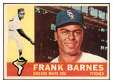 1960 Topps Baseball #538 Frank Barnes White Sox EX+/EX-MT 519064