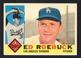 1960 Topps Baseball #519 Ed Roebuck Dodgers EX-MT 519068