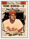 1961 Topps Baseball #569 Frank Herrera A.S. Phillies VG 519097