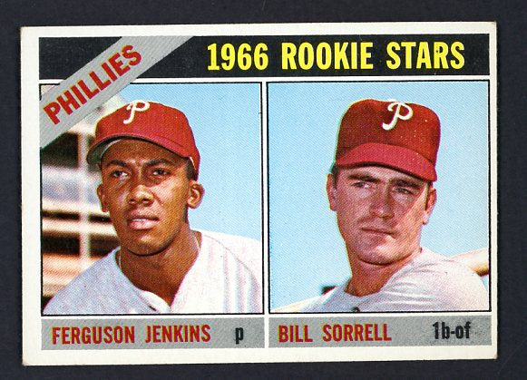 1966 Topps Baseball #254 Fergie Jenkins Phillies EX+/EX-MT 519111