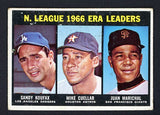 1967 Topps Baseball #234 N.L. ERA Leaders Sandy Koufax VG 519114