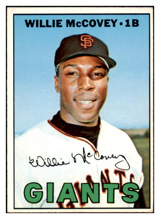 1967 Topps Baseball #480 Willie McCovey Giants EX-MT 519118