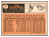 1966 Topps Baseball #523 Bob Sadowski Red Sox EX-MT 519125